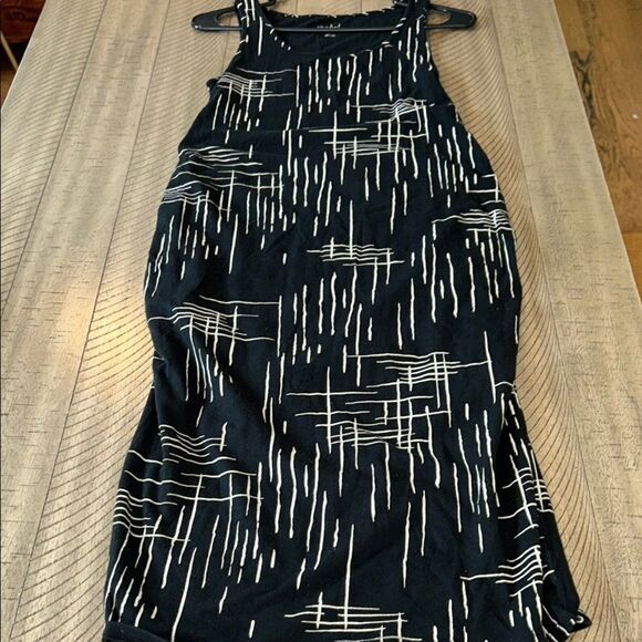 Designer 🧑🎨 look 👀 Patterned Women's Dress 👗 Soft Geometric Modern Maternity - Picture 6 of 17